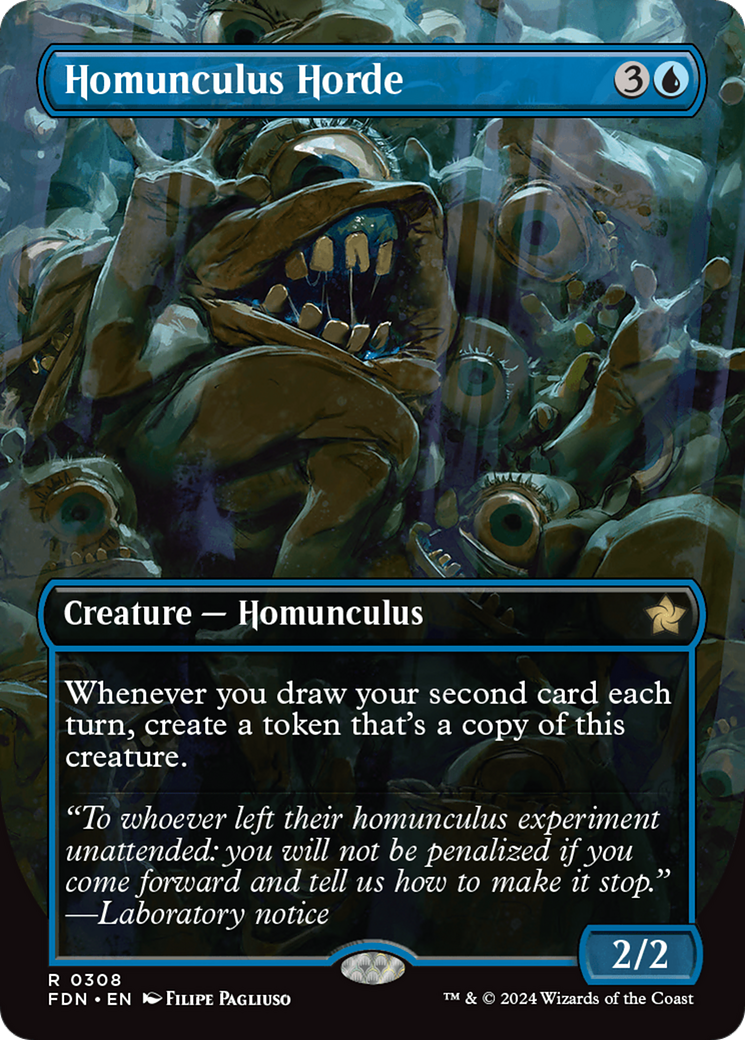 Homunculus Horde (Borderless) [Foundations] | Eastridge Sports Cards & Games