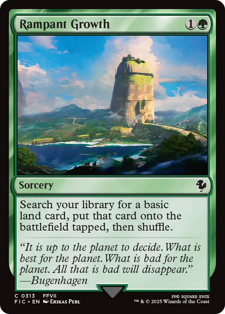 Rampant Growth [FINAL FANTASY Commander] | Eastridge Sports Cards & Games