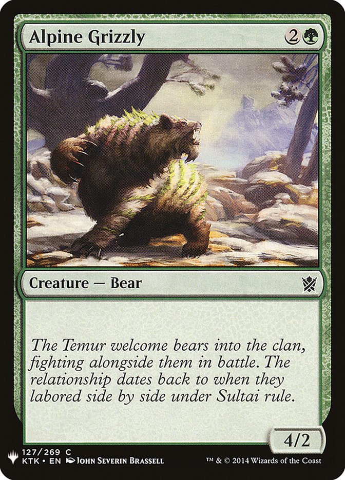 Alpine Grizzly [Mystery Booster] | Eastridge Sports Cards & Games