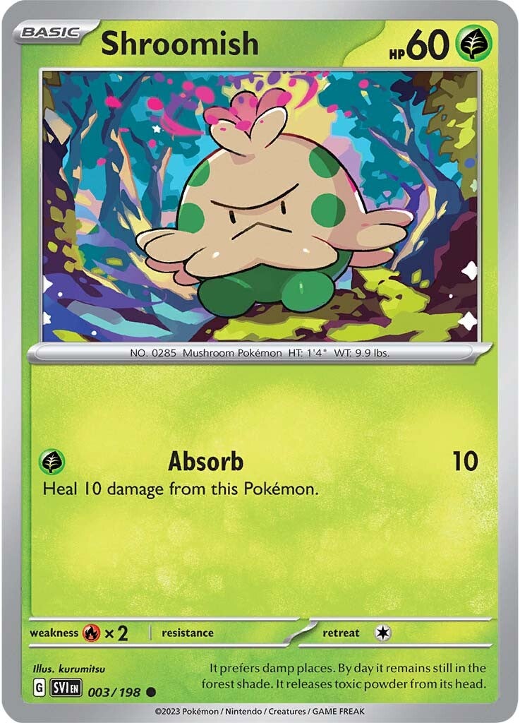 Shroomish (003/198) [Scarlet & Violet: Base Set] | Eastridge Sports Cards & Games