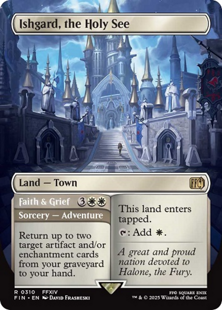 Ishgard, the Holy See (Borderless) [FINAL FANTASY] | Eastridge Sports Cards & Games