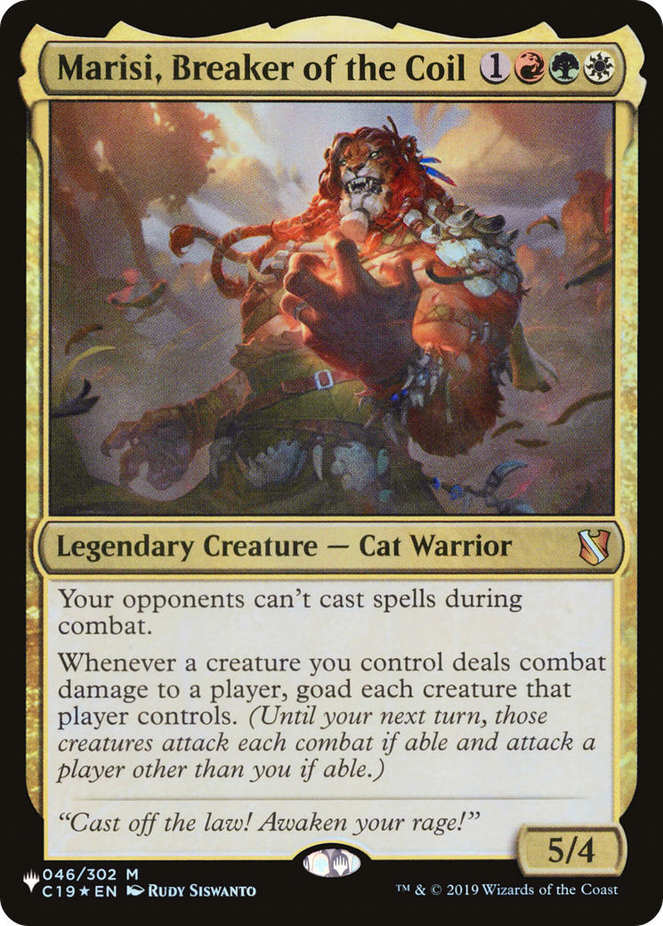 Marisi, Breaker of the Coil [The List] | Eastridge Sports Cards & Games