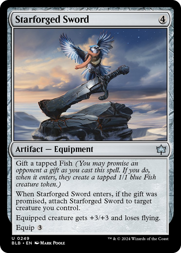 Starforged Sword [Bloomburrow] | Eastridge Sports Cards & Games