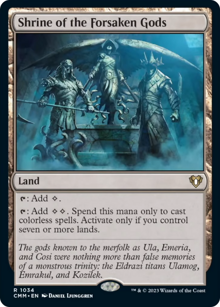 Shrine of the Forsaken Gods [Commander Masters] | Eastridge Sports Cards & Games