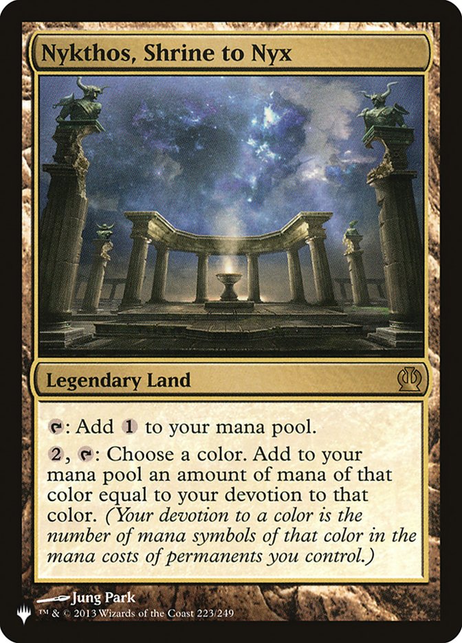 Nykthos, Shrine to Nyx [The List] | Eastridge Sports Cards & Games