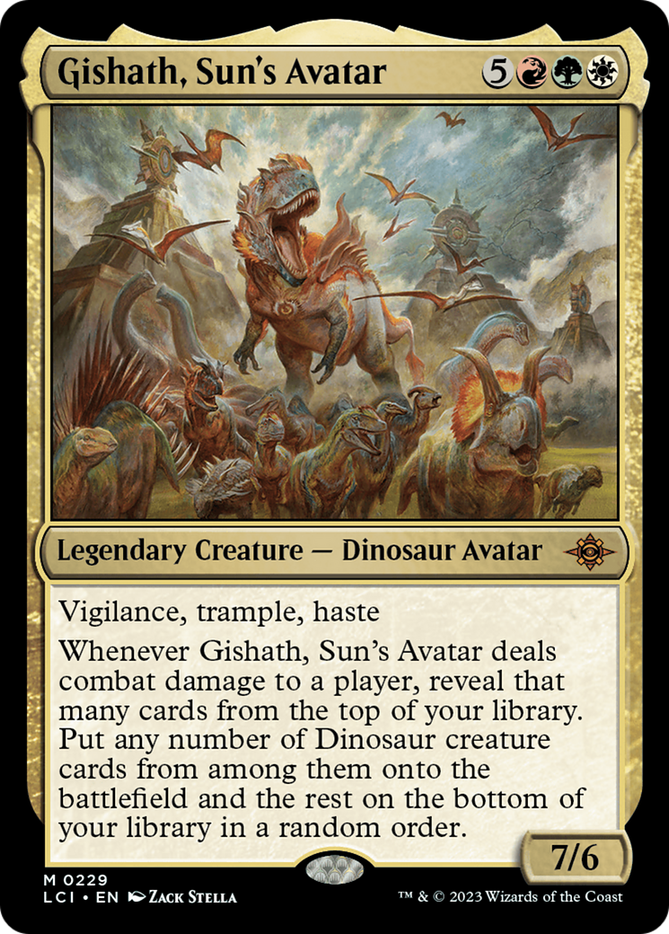 Gishath, Sun's Avatar [The Lost Caverns of Ixalan] | Eastridge Sports Cards & Games