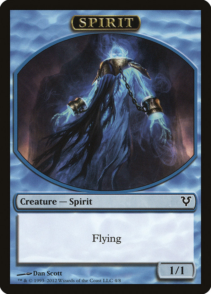 Spirit Token (4/8) [Avacyn Restored Tokens] | Eastridge Sports Cards & Games