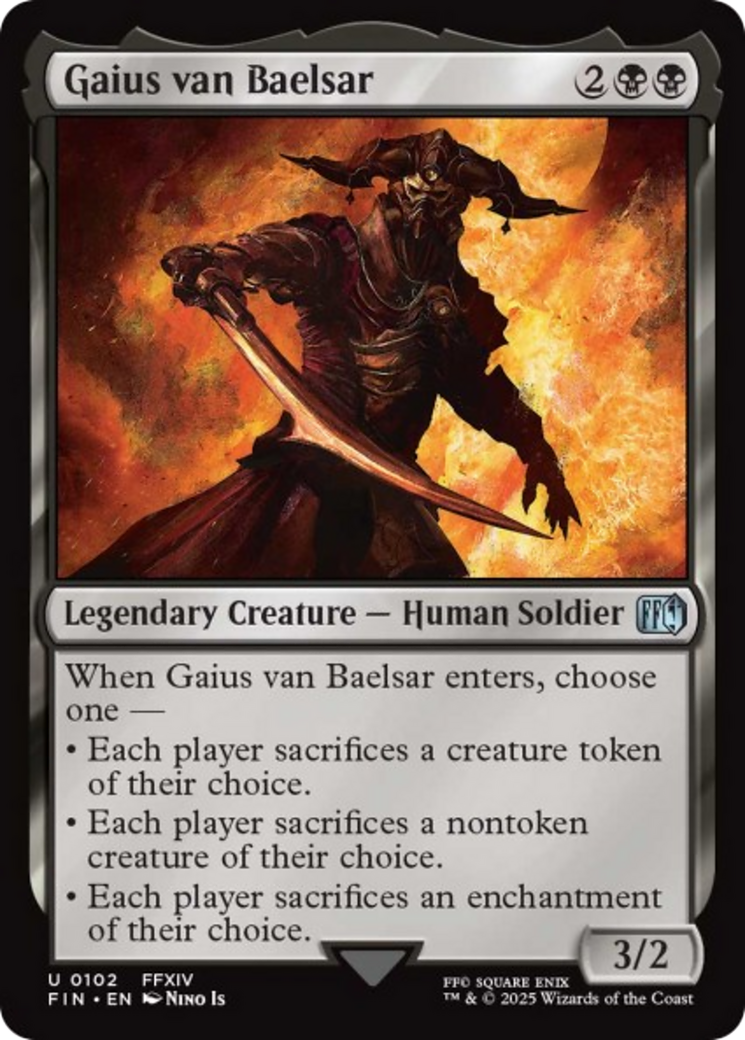 Gaius van Baelsar [FINAL FANTASY] | Eastridge Sports Cards & Games