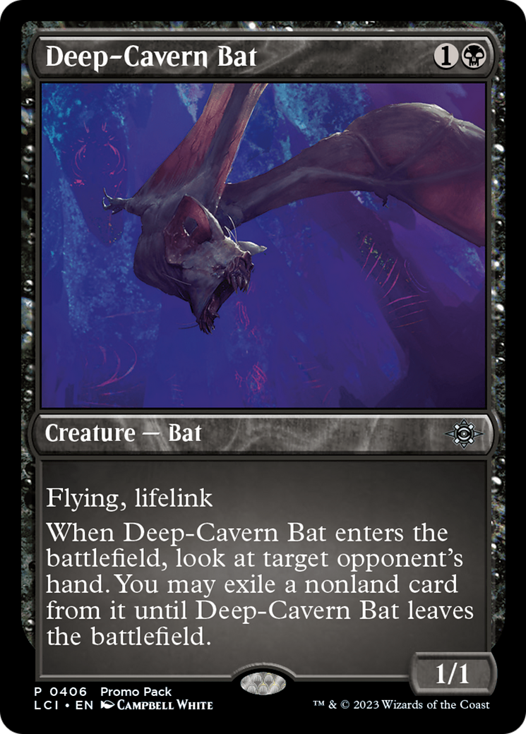 Deep-Cavern Bat [The Lost Caverns of Ixalan Promos] | Eastridge Sports Cards & Games