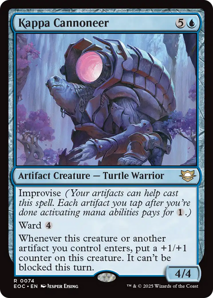 Kappa Cannoneer [Edge of Eternities Commander] | Eastridge Sports Cards & Games