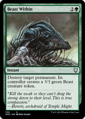 Beast Within [Phyrexia: All Will Be One Commander] | Eastridge Sports Cards & Games