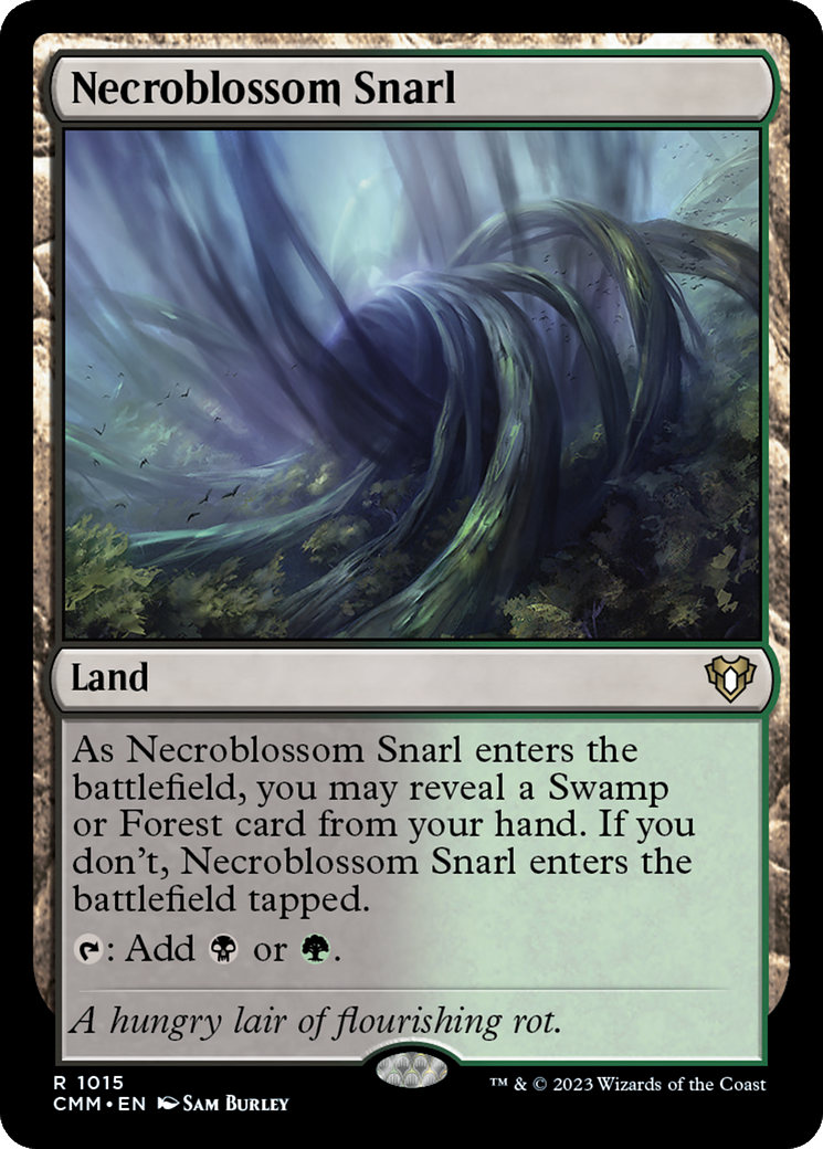 Necroblossom Snarl [Commander Masters] | Eastridge Sports Cards & Games
