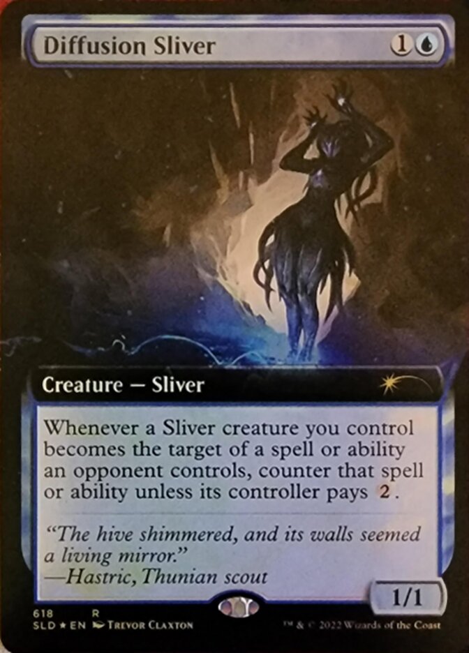 Diffusion Sliver (Extended Art) [Secret Lair Drop Promos] | Eastridge Sports Cards & Games