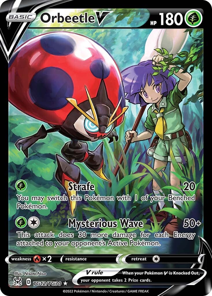 Orbeetle V (TG12/TG30) [Sword & Shield: Lost Origin] | Eastridge Sports Cards & Games