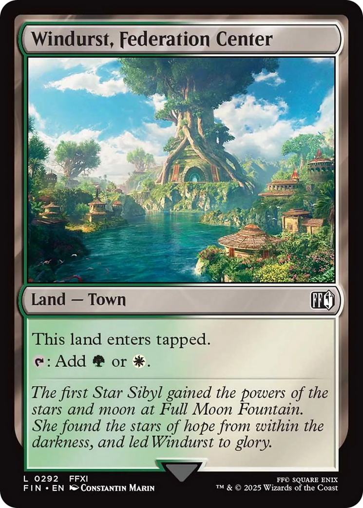 Windurst, Federation Center [FINAL FANTASY] | Eastridge Sports Cards & Games
