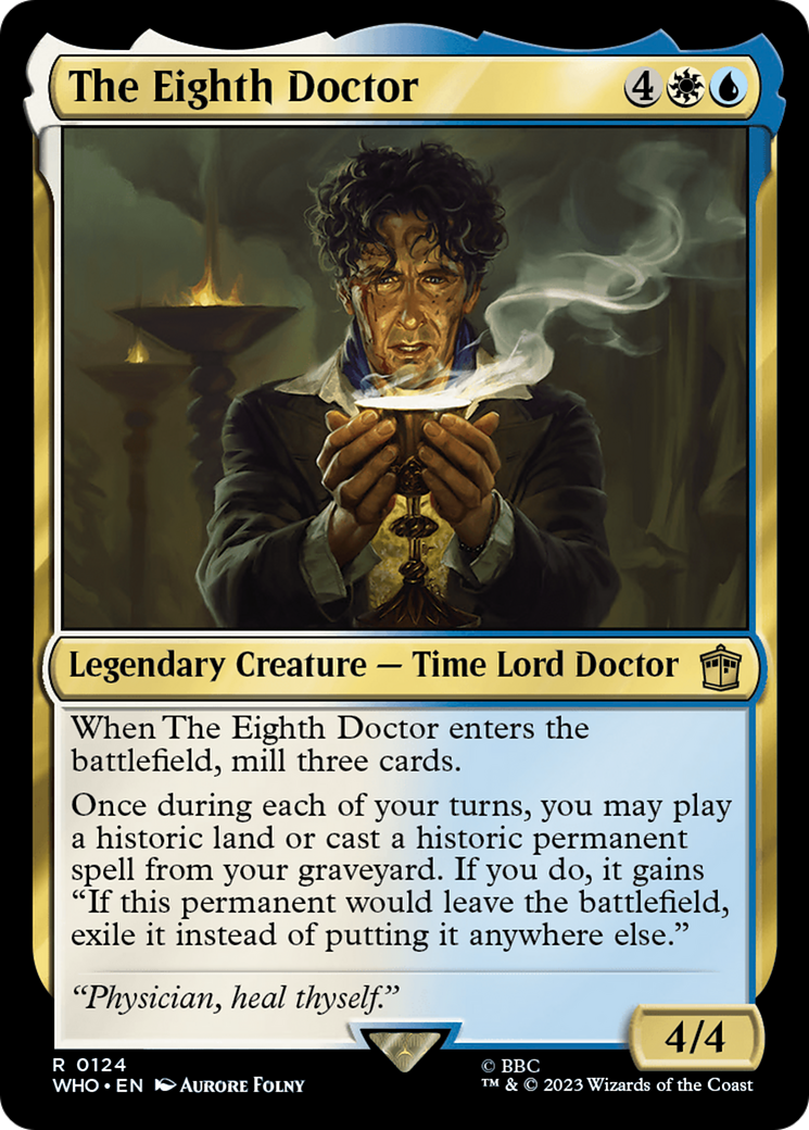 The Eighth Doctor [Doctor Who] | Eastridge Sports Cards & Games