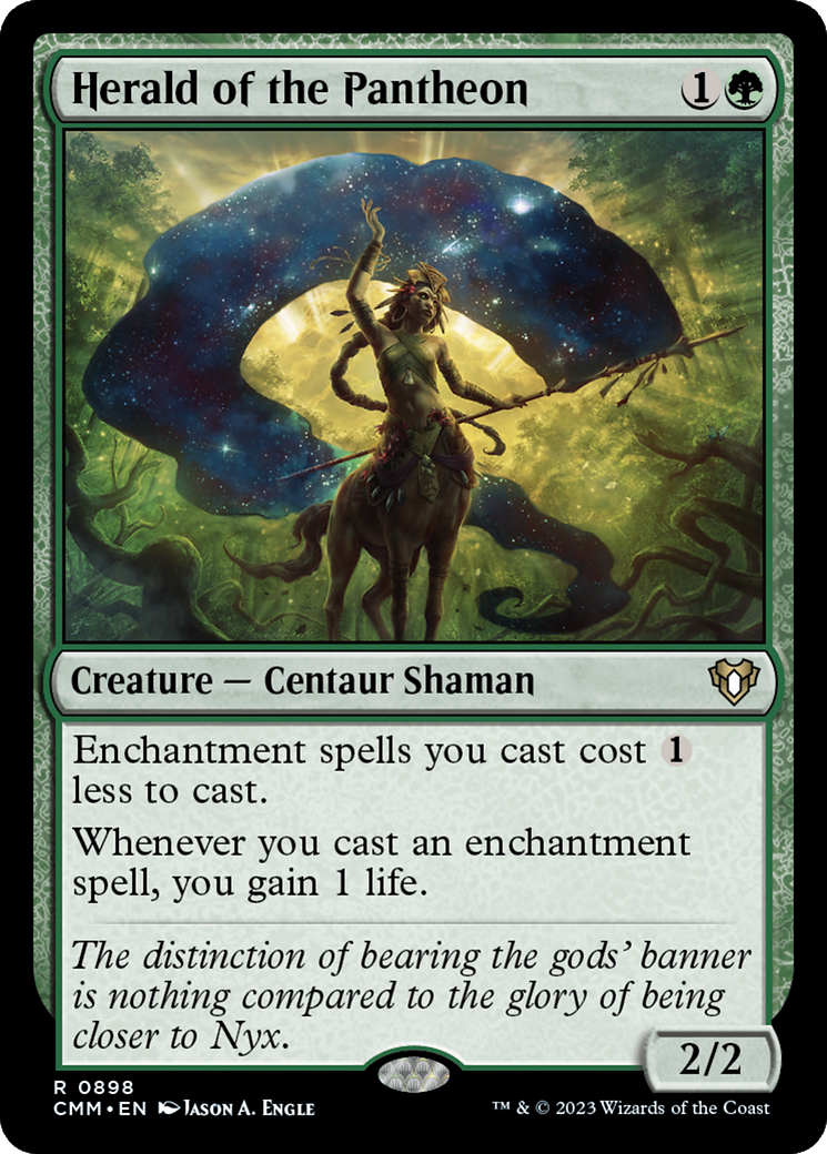 Herald of the Pantheon [Commander Masters] | Eastridge Sports Cards & Games