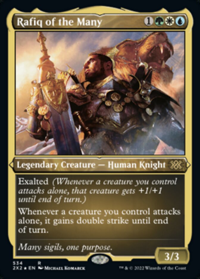 Rafiq of the Many (Foil Etched) [Double Masters 2022] | Eastridge Sports Cards & Games