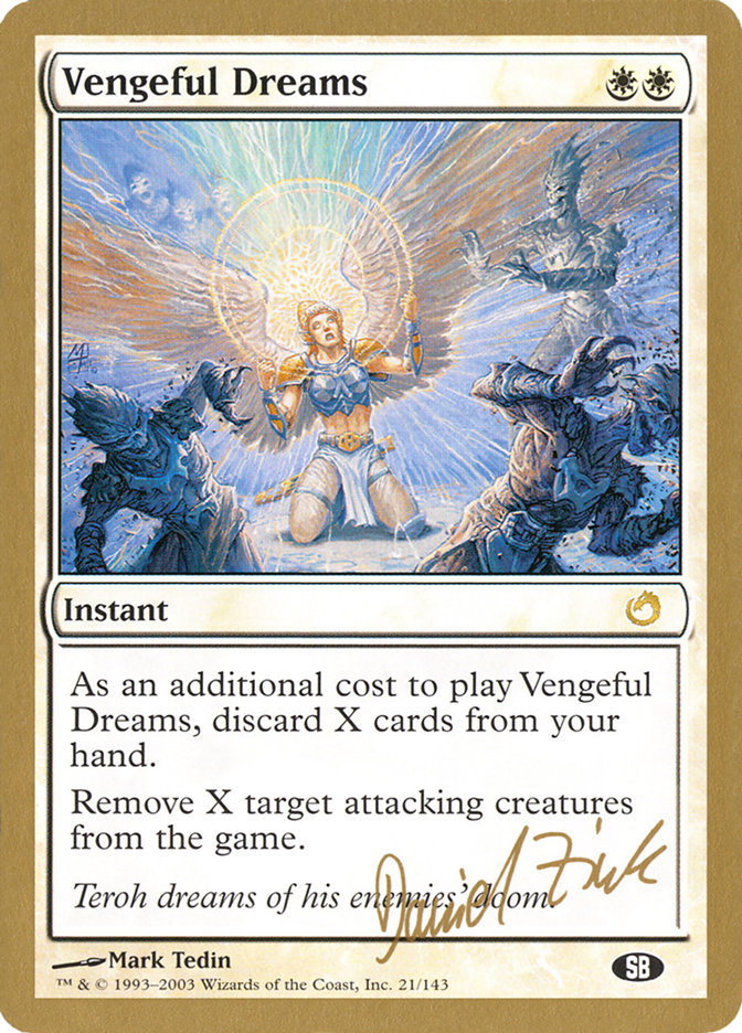 Vengeful Dreams (Daniel Zink) (SB) [World Championship Decks 2003] | Eastridge Sports Cards & Games