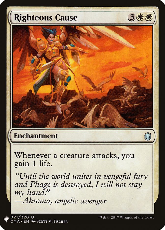 Righteous Cause [Mystery Booster] | Eastridge Sports Cards & Games