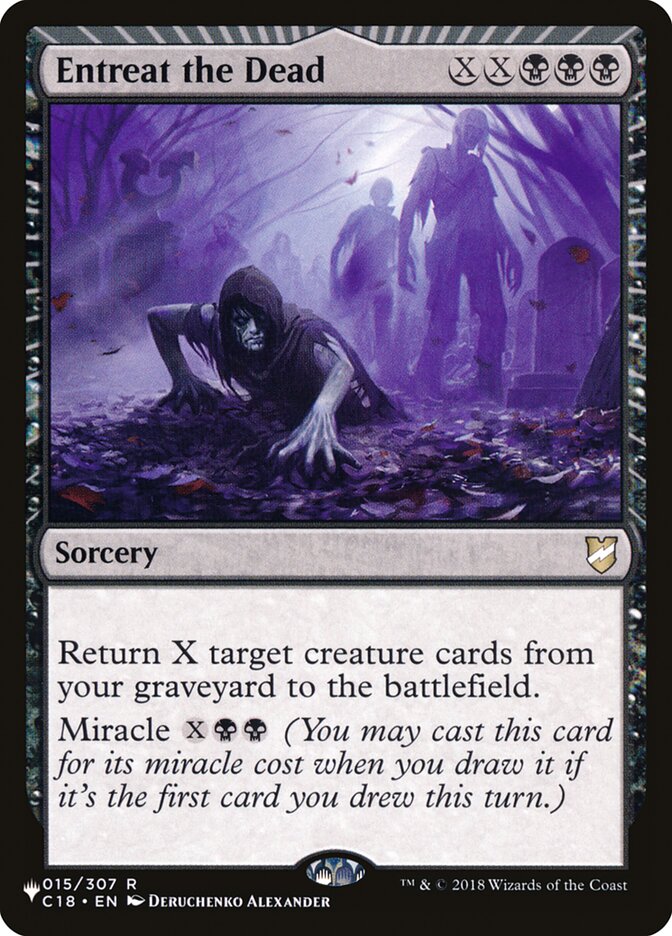 Entreat the Dead [The List] | Eastridge Sports Cards & Games