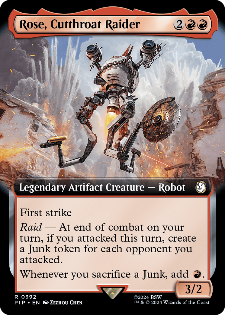 Rose, Cutthroat Raider (Extended Art) [Fallout] | Eastridge Sports Cards & Games