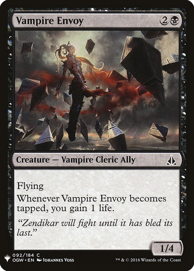 Vampire Envoy [Mystery Booster] | Eastridge Sports Cards & Games