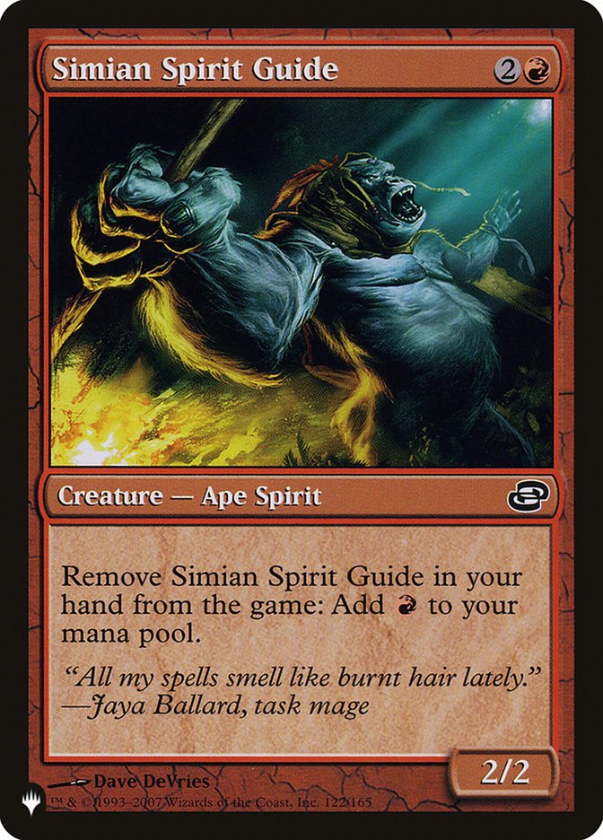 Simian Spirit Guide [The List] | Eastridge Sports Cards & Games