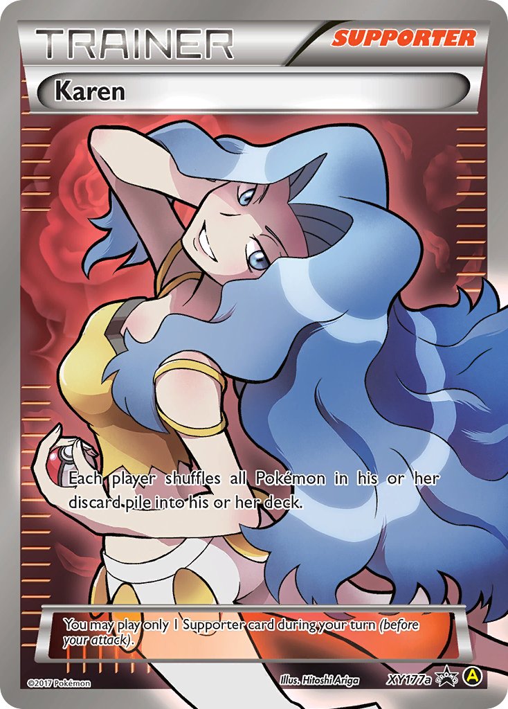 Karen (XY177a) [Alternate Art Promos] | Eastridge Sports Cards & Games