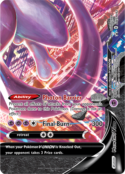 Mewtwo V-Union (SWSH162) [Sword & Shield: Black Star Promos] | Eastridge Sports Cards & Games