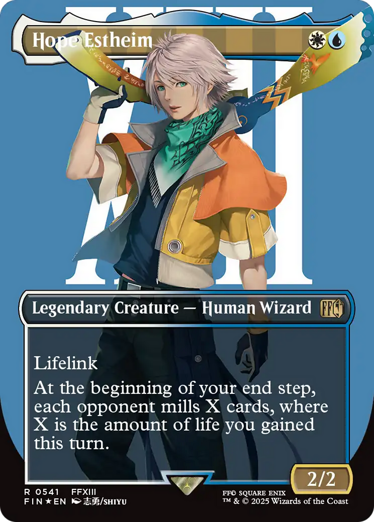 Hope Estheim (Borderless) (Surge Foil) [FINAL FANTASY] | Eastridge Sports Cards & Games