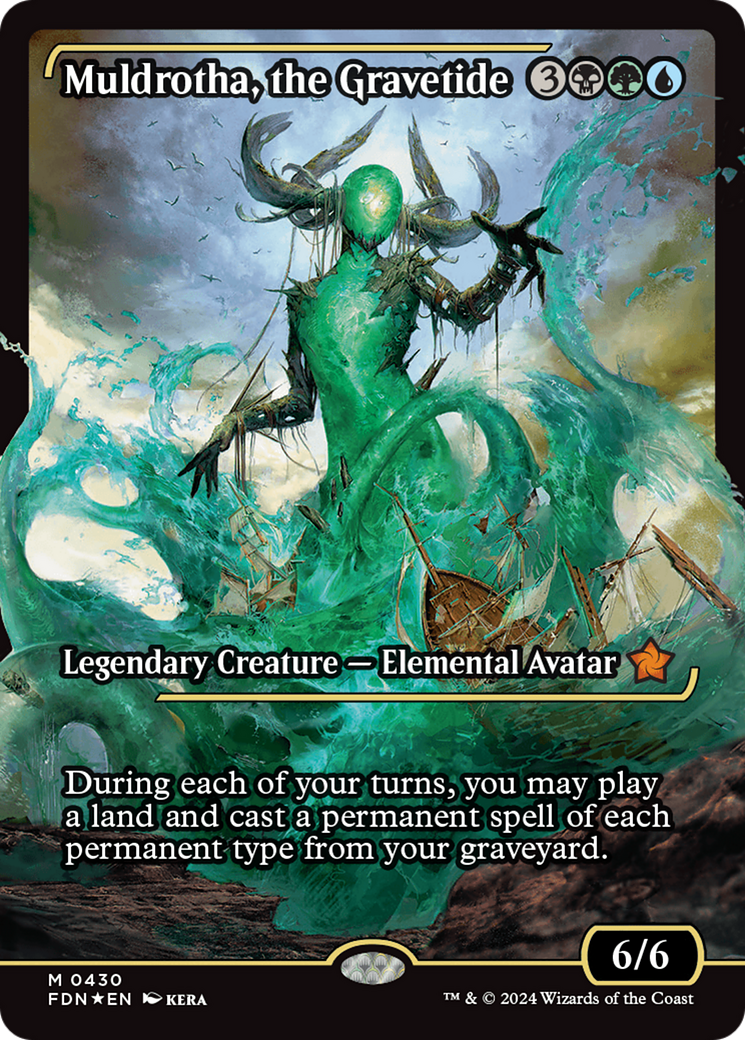 Muldrotha, the Gravetide (Showcase) [Foundations] | Eastridge Sports Cards & Games