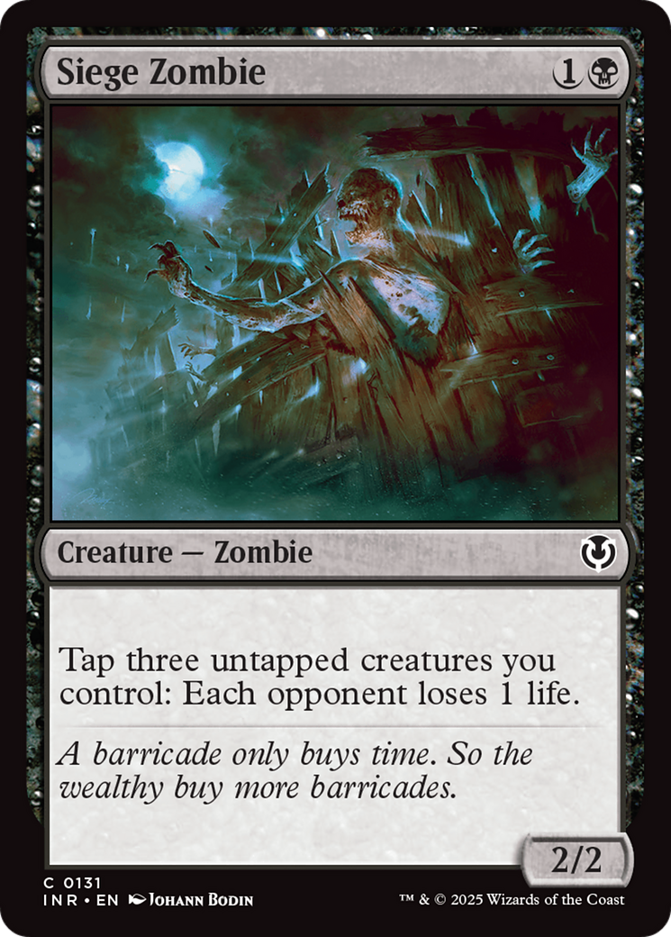 Siege Zombie [Innistrad Remastered] | Eastridge Sports Cards & Games