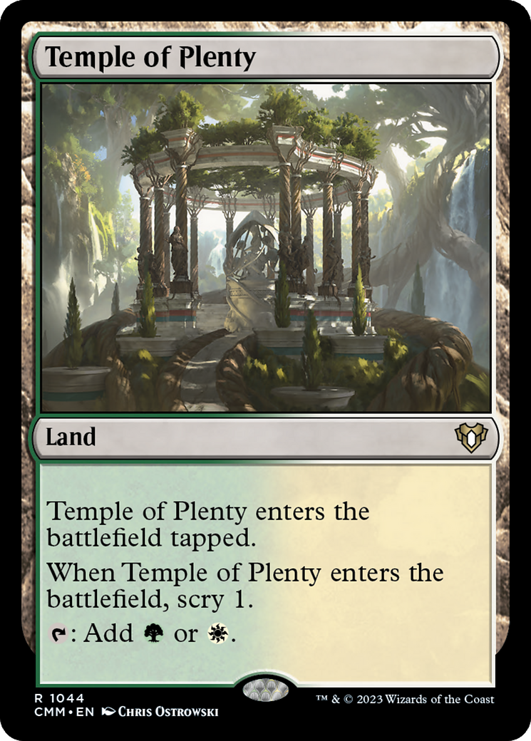 Temple of Plenty [Commander Masters] | Eastridge Sports Cards & Games