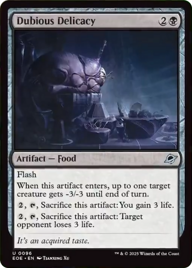 Dubious Delicacy [Edge of Eternities] | Eastridge Sports Cards & Games