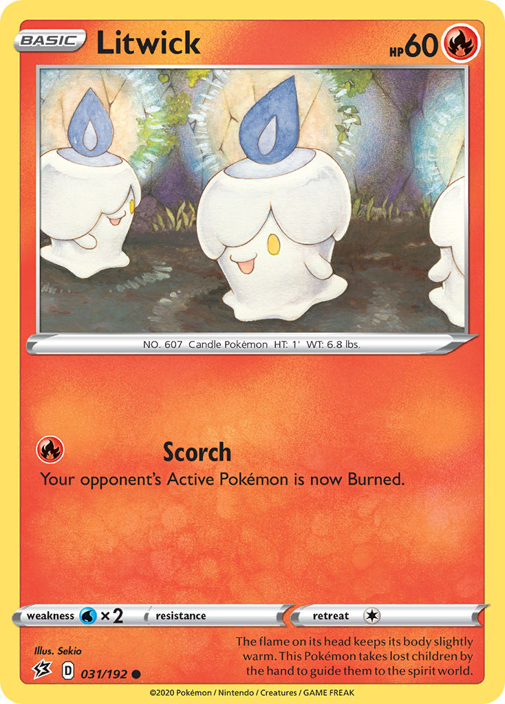 Litwick (031/192) [Sword & Shield: Rebel Clash] | Eastridge Sports Cards & Games