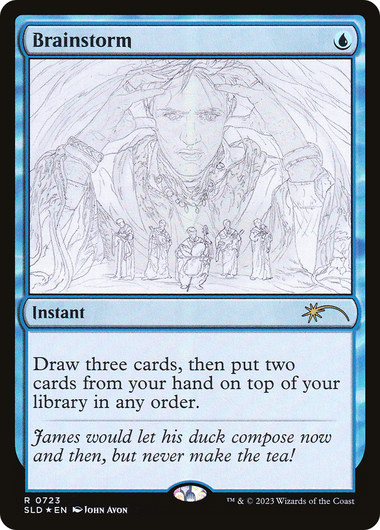 Brainstorm (0723) (Sketch Showcase) [Secret Lair Drop Series] | Eastridge Sports Cards & Games