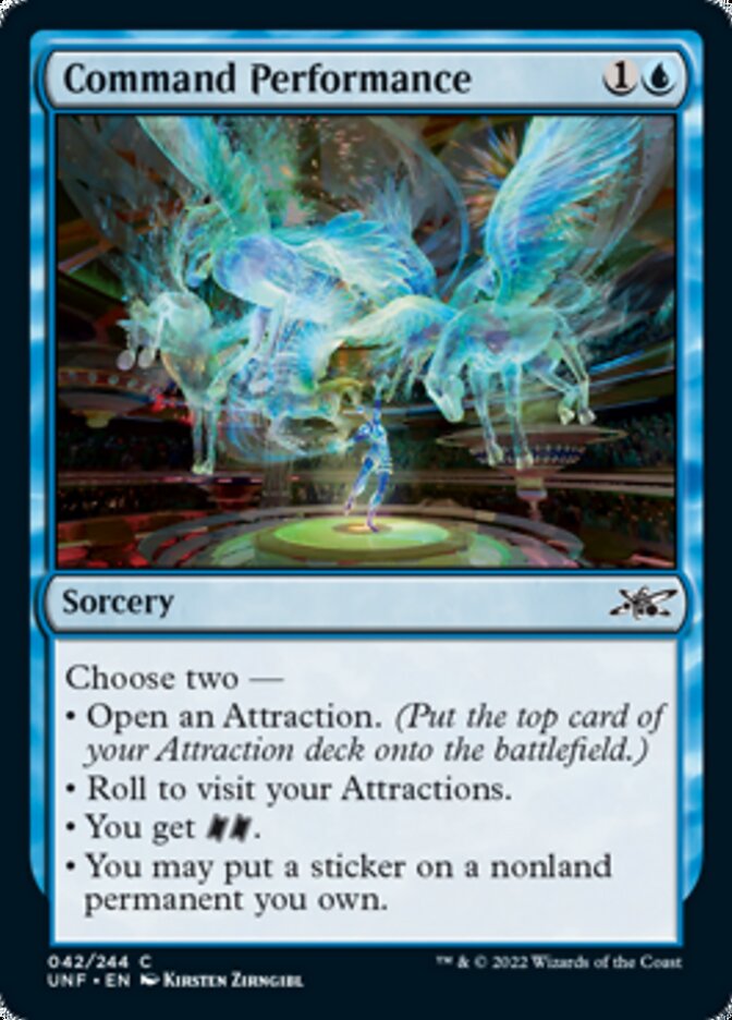 Command Performance [Unfinity] | Eastridge Sports Cards & Games
