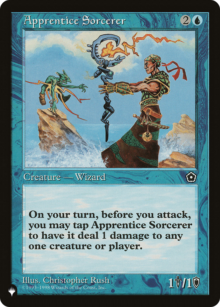 Apprentice Sorcerer [The List] | Eastridge Sports Cards & Games