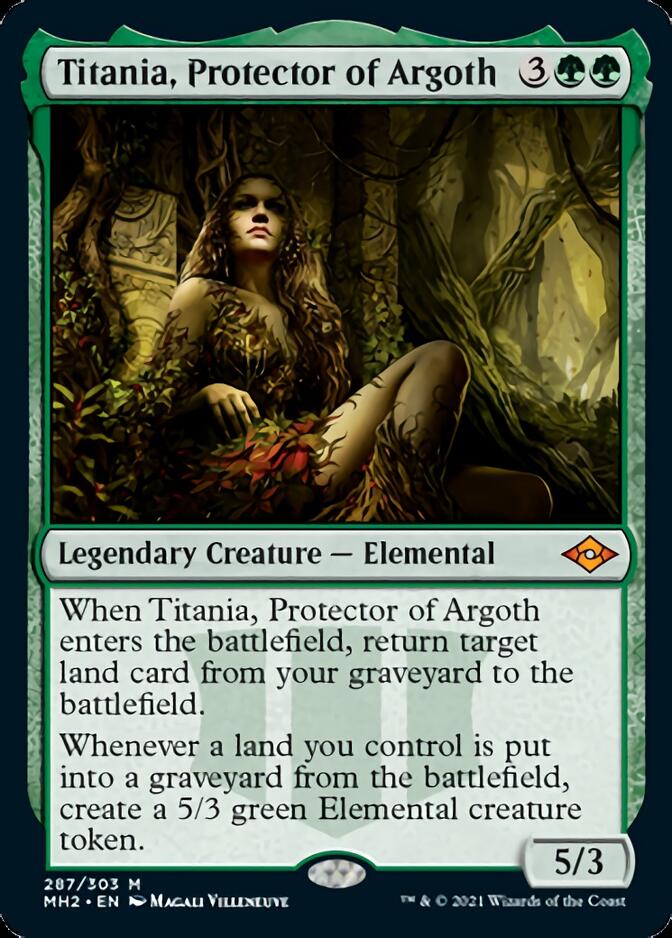 Titania, Protector of Argoth (Foil Etched) [Modern Horizons 2] | Eastridge Sports Cards & Games