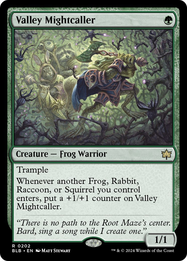 Valley Mightcaller [Bloomburrow] | Eastridge Sports Cards & Games