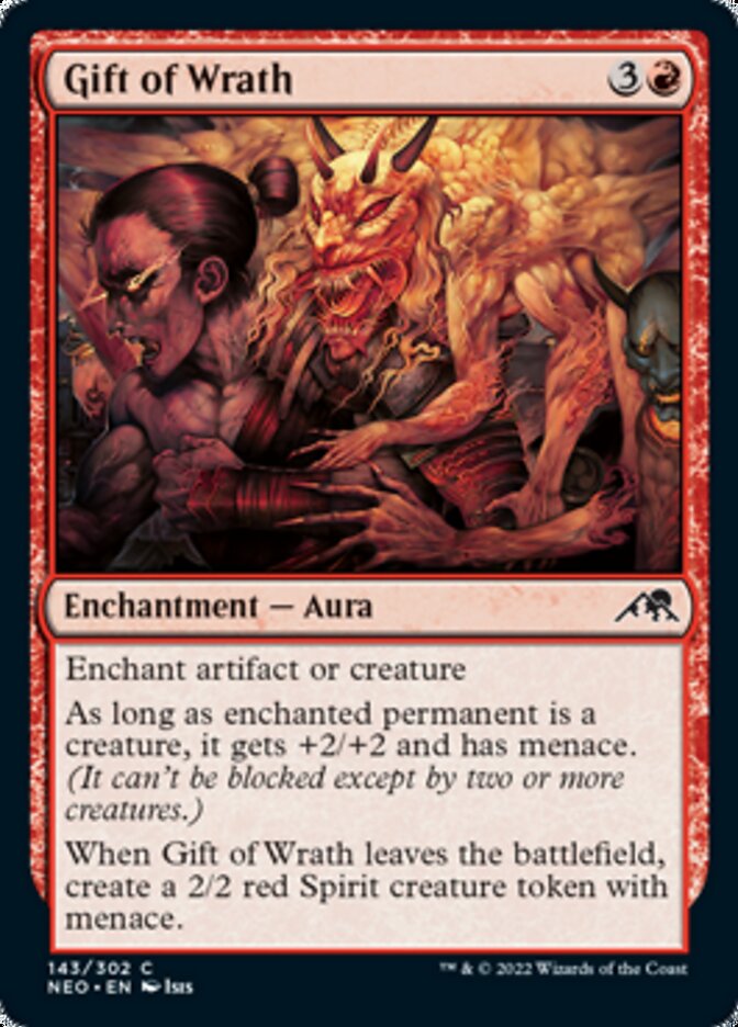 Gift of Wrath [Kamigawa: Neon Dynasty] | Eastridge Sports Cards & Games