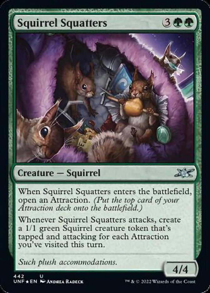 Squirrel Squatters (Galaxy Foil) [Unfinity] | Eastridge Sports Cards & Games