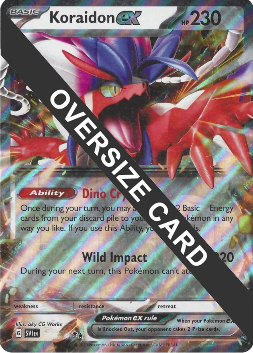 Koraidon ex (125/198) (Jumbo Card) [Scarlet & Violet: Base Set] | Eastridge Sports Cards & Games