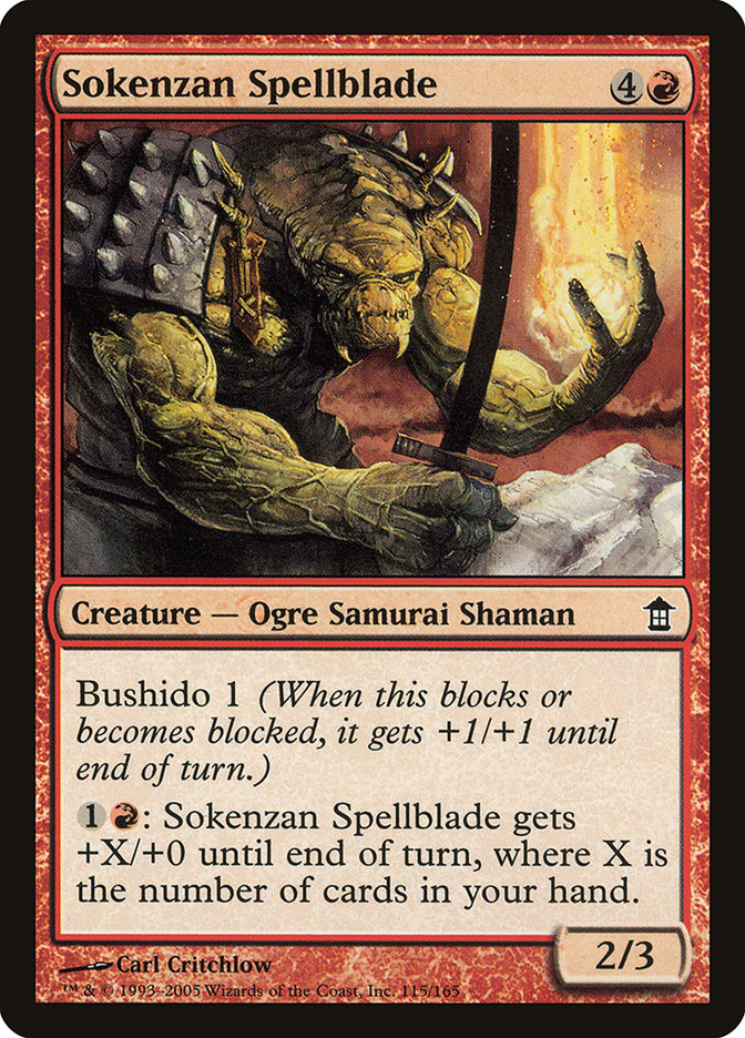 Sokenzan Spellblade [Saviors of Kamigawa] | Eastridge Sports Cards & Games