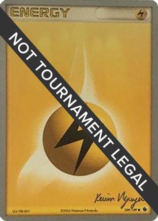 Lightning Energy (109/109) (Team Rushdown - Kevin Nguyen) [World Championships 2004]
