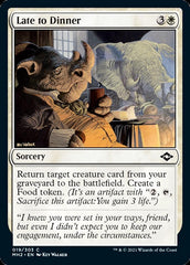 Late to Dinner [Modern Horizons 2] | Eastridge Sports Cards & Games