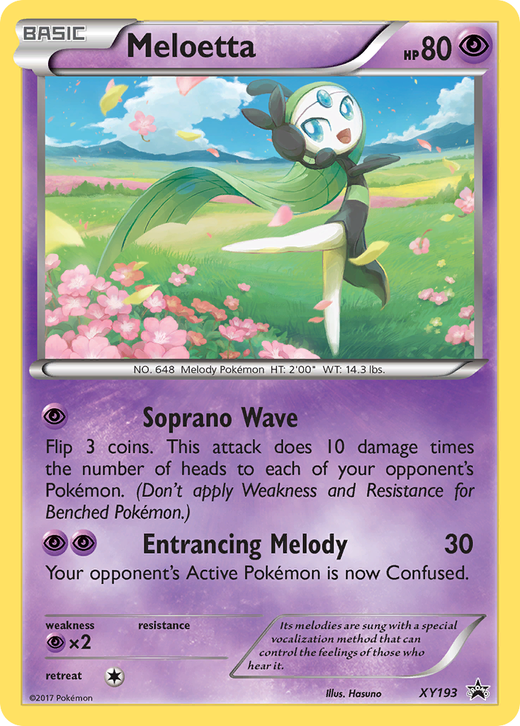 Meloetta (XY193) [XY: Black Star Promos] | Eastridge Sports Cards & Games