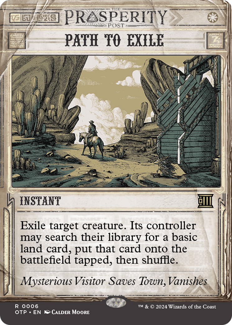 Path to Exile [Outlaws of Thunder Junction: Breaking News] | Eastridge Sports Cards & Games