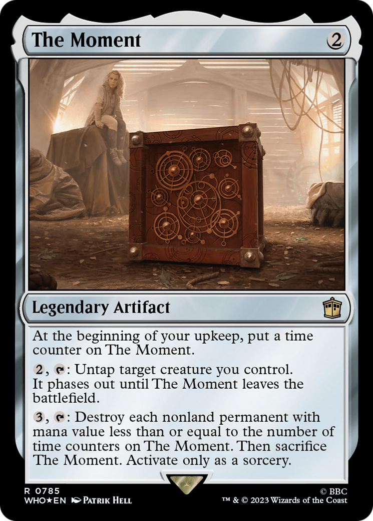 The Moment (Surge Foil) [Doctor Who] | Eastridge Sports Cards & Games